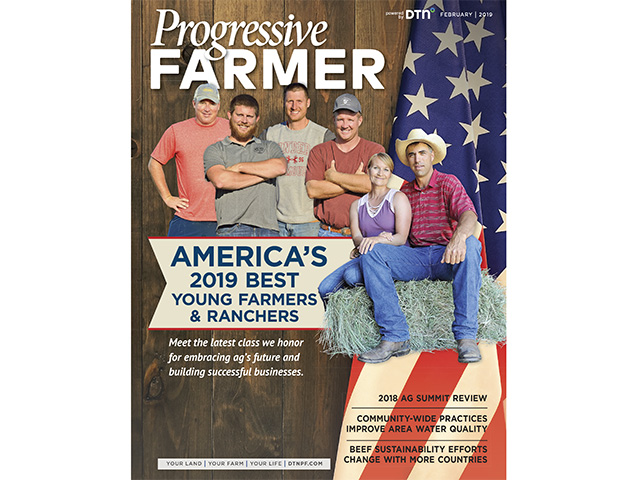 Americaâ€™s Best Young Farmers and Ranchers are featured on the cover of The Progressive Farmer magazine, Image by The Progressive Farmer Staff